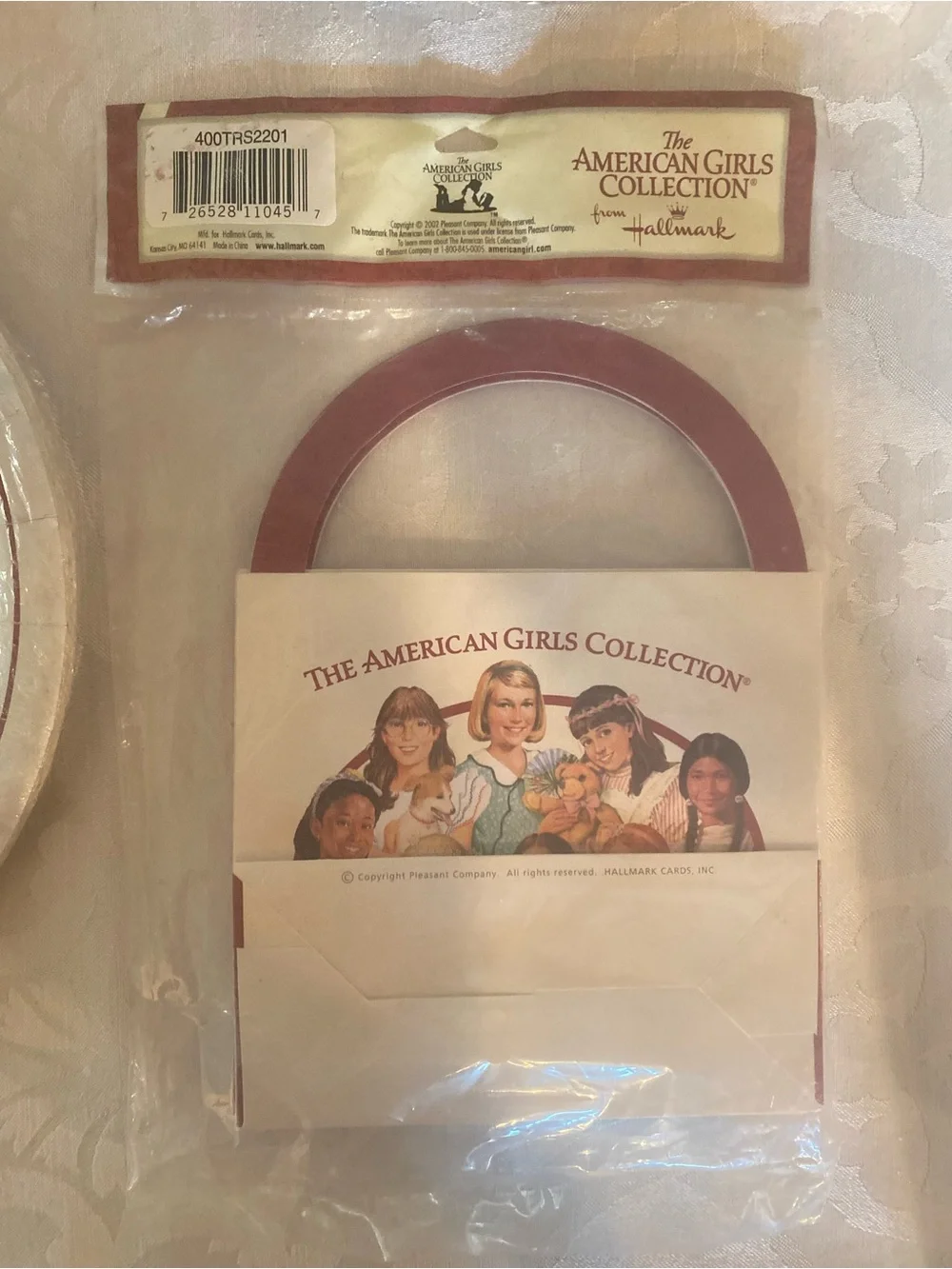 American Girl rare  NWT party plates, gift bags, Hallmark